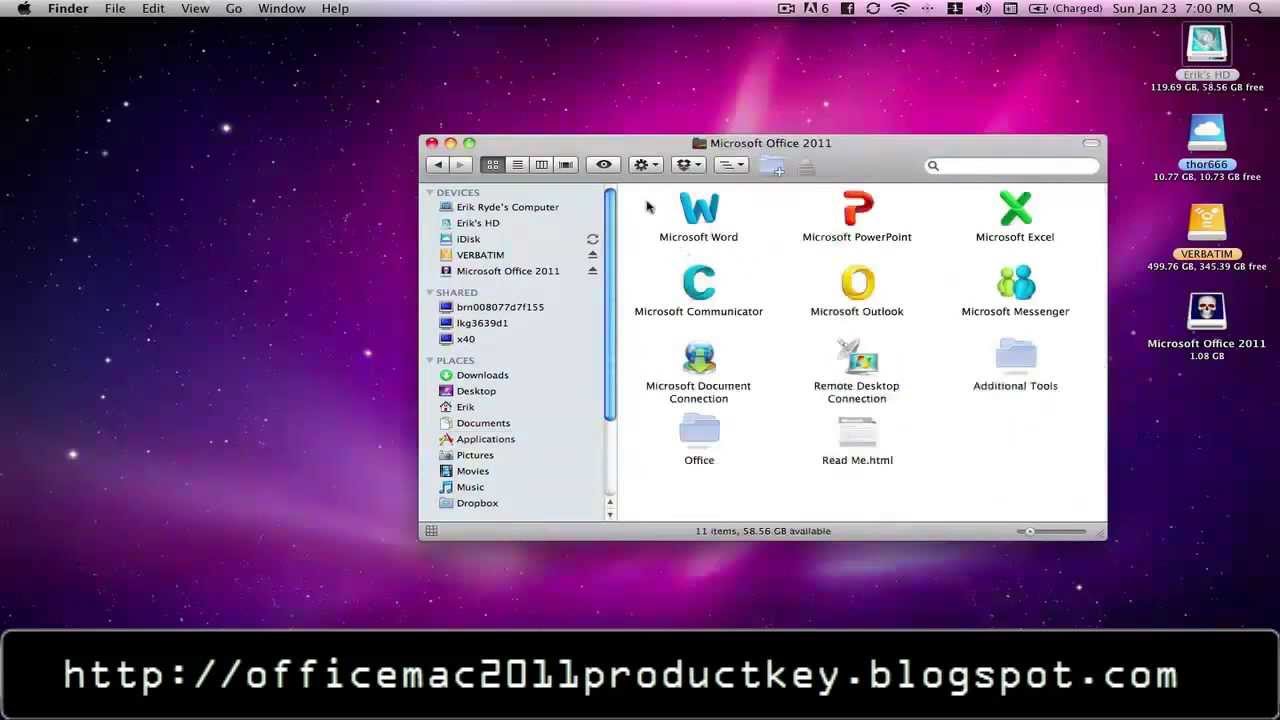 Microsoft Office For Mac 2011 Keygen
